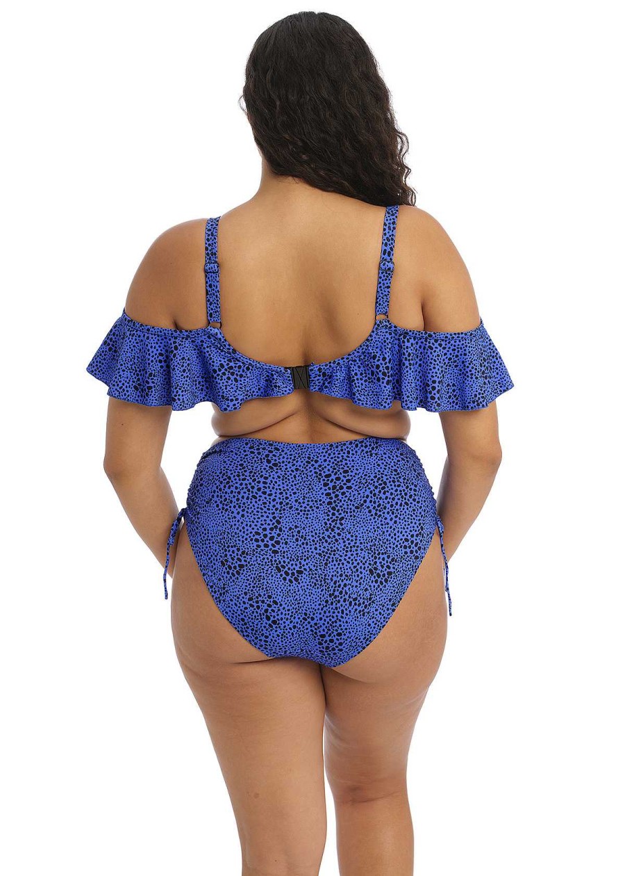 Badkleding Elomi | Bardot-Bikinitop Blauw