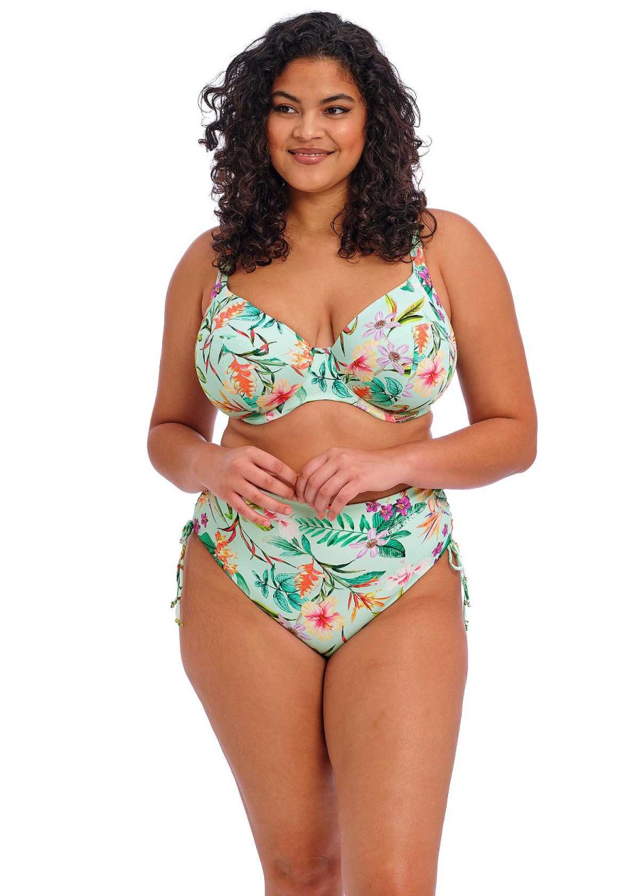 Badkleding Elomi | Verstelbare Bikinibroekje Aqua