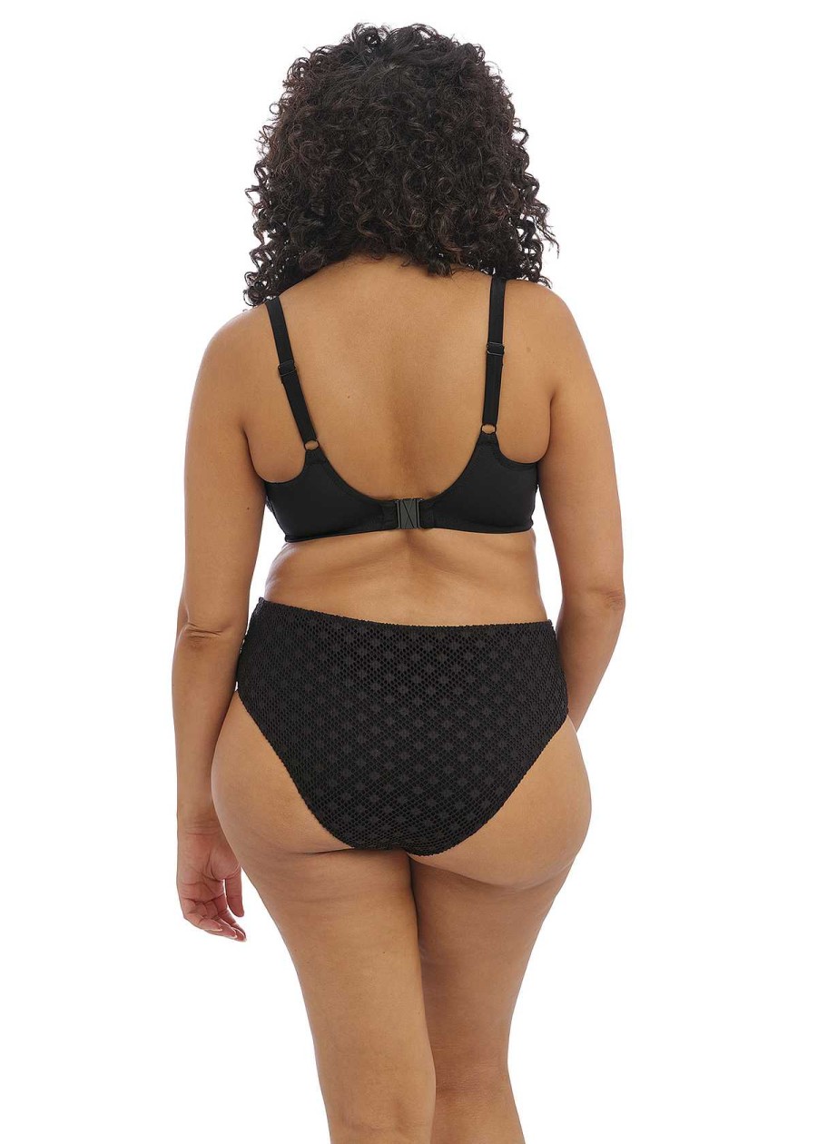 Badkleding Elomi | Mid Rise Bikinibroekje Zwart