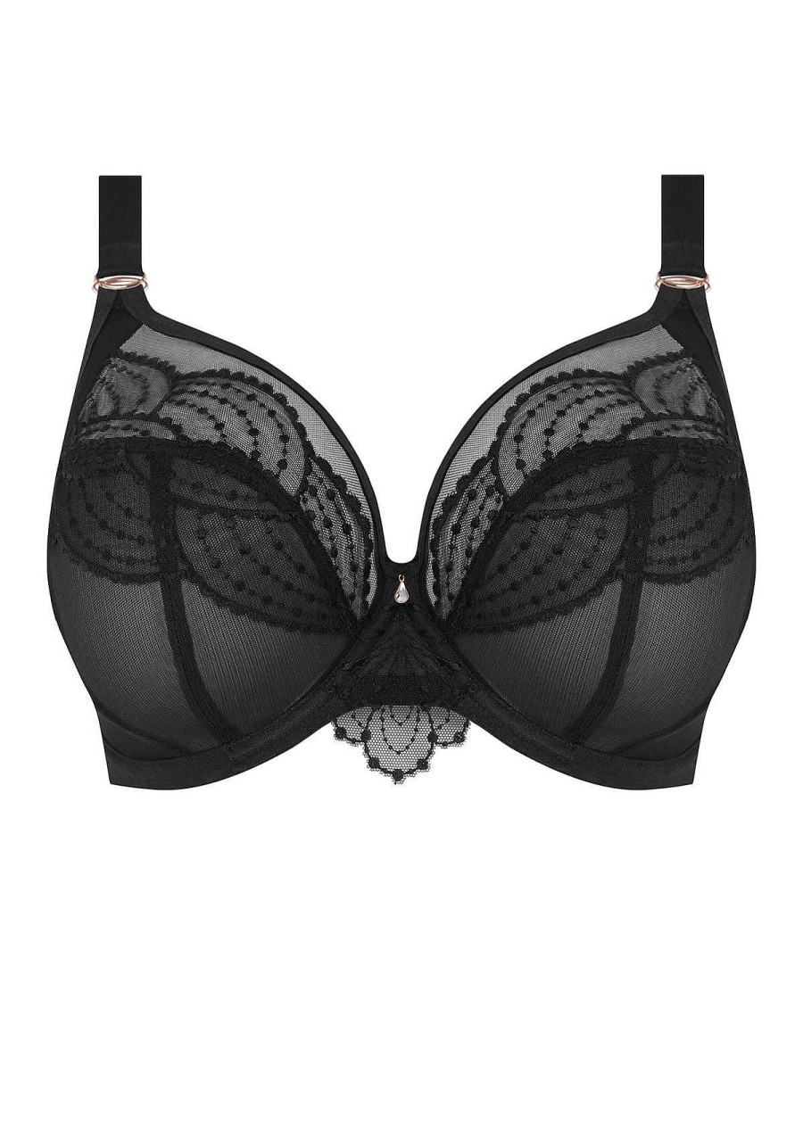 Lingerie Elomi Plunge Bh'S | Plunge Bh Zwart