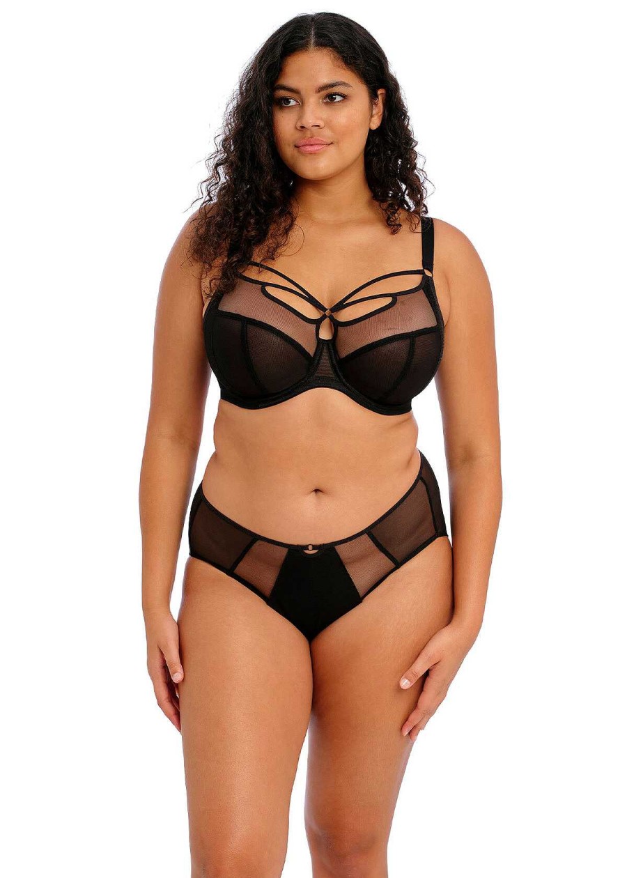 Lingerie Elomi Slips | Kort Zwart