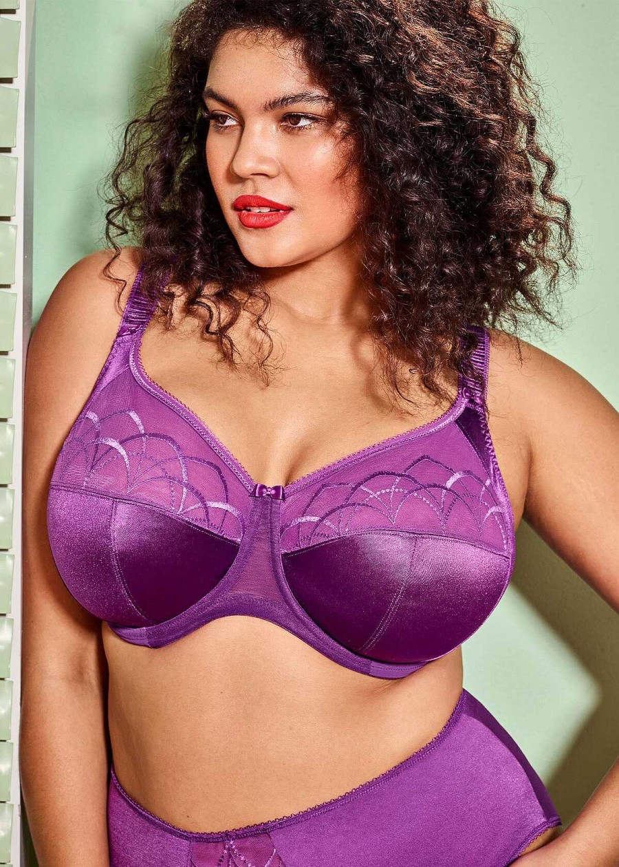 Lingerie Elomi Gestreepte Bh'S | Gestreepte Bh Met Volledige Cup Dahlia