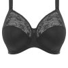 Lingerie Elomi Gestreepte Bh'S | Bh Met Stretchband Zwart