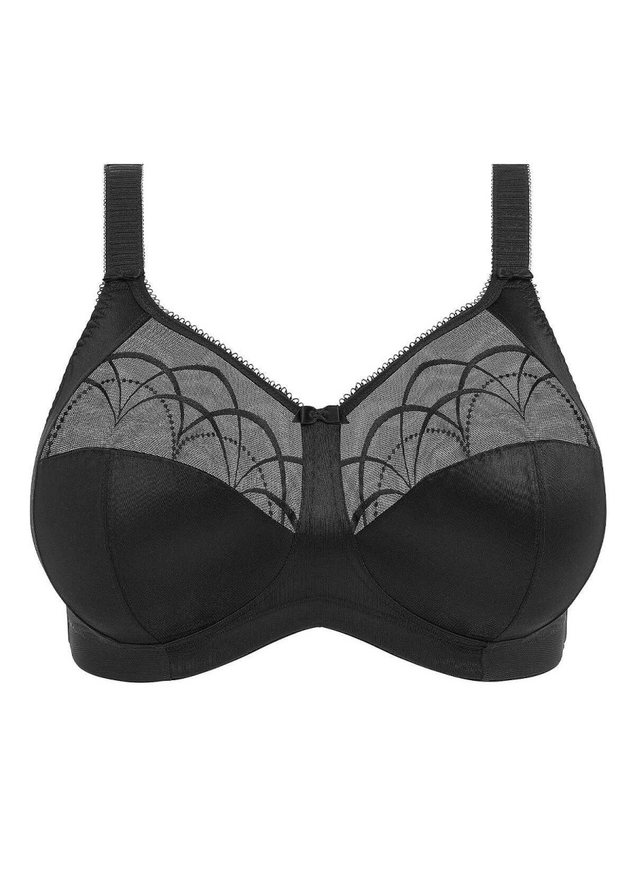 Lingerie Elomi Zachte Cup-Bh'S | Zachte Cup-Bh Zwart