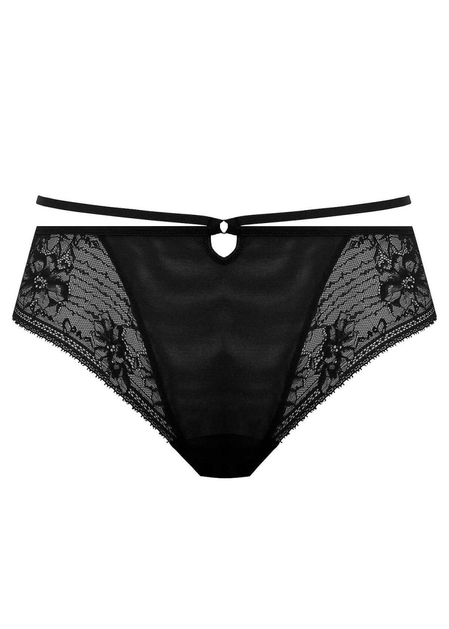 Lingerie Elomi Slips | String Zwart