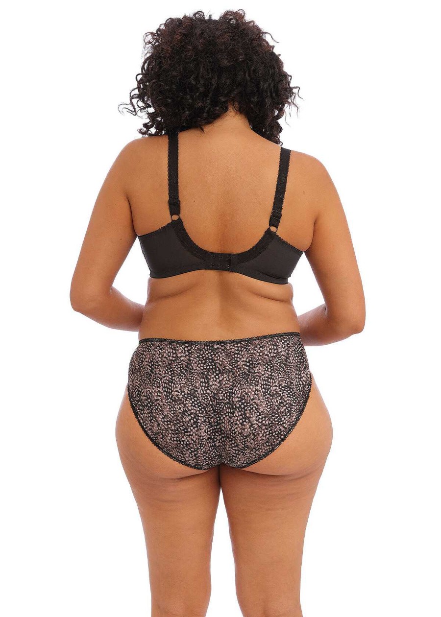 Lingerie Elomi Gestreepte Bh'S | Bh Met Stretchband Ebbehout