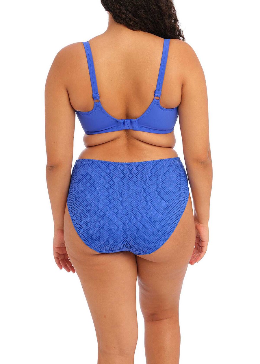 Badkleding Elomi | Diepuitgesneden Bikinitop Saffier