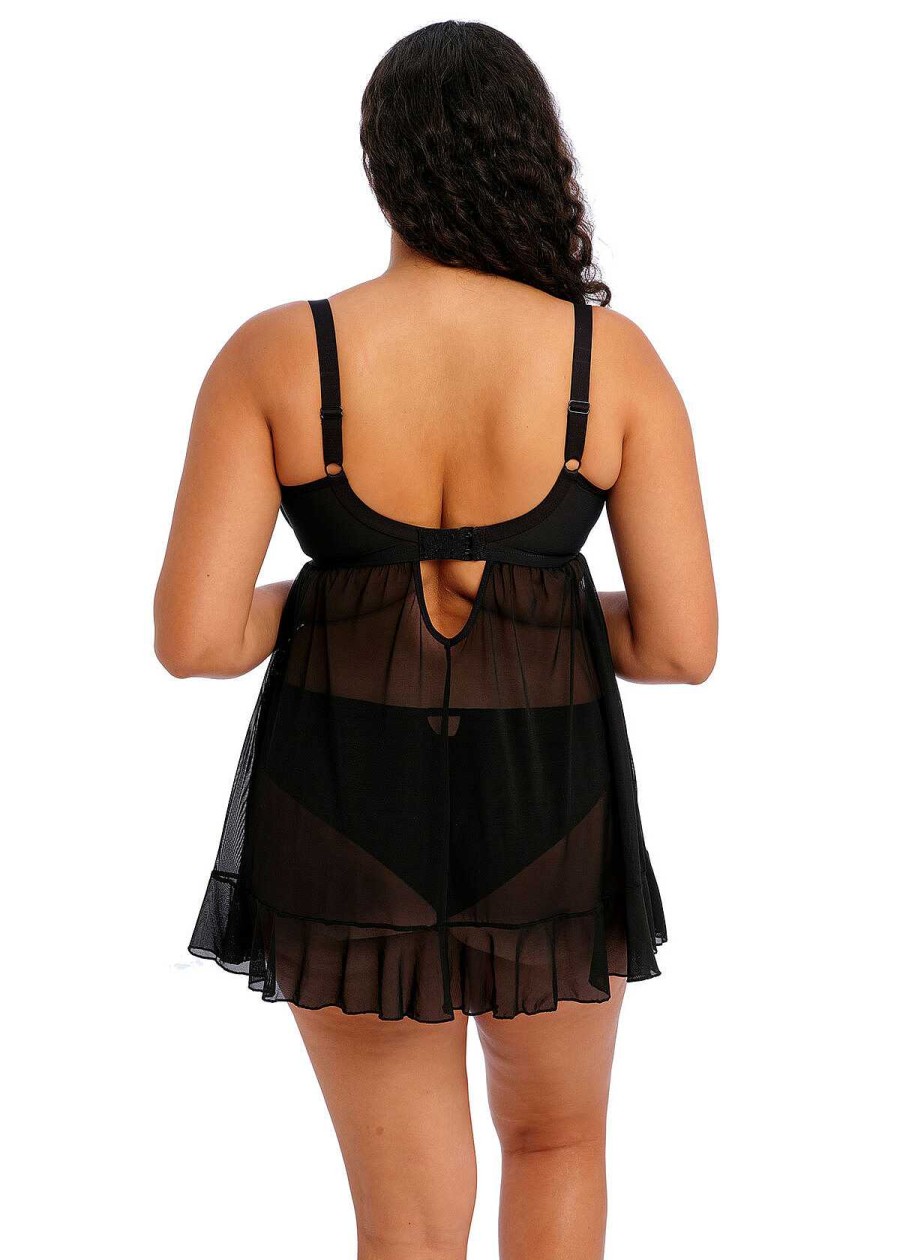 Lingerie Elomi Basken & Babydolls | Pop Zwart