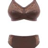 Lingerie Elomi Slips | Kort Pecannoot