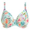 Badkleding Elomi | Diepuitgesneden Bikinitop Aqua