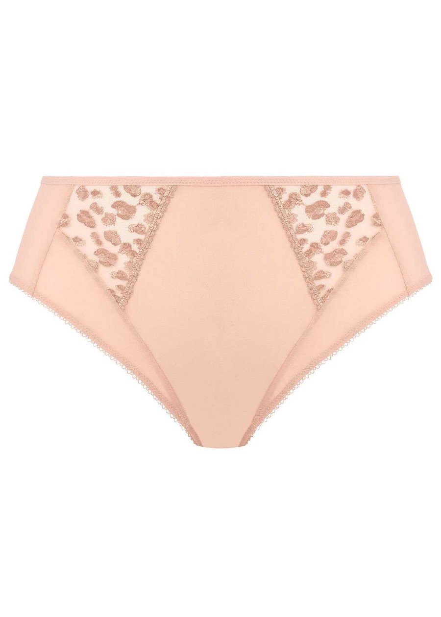 Lingerie Elomi Slips | Slip Met Hoge Pijpen Bleke Blos