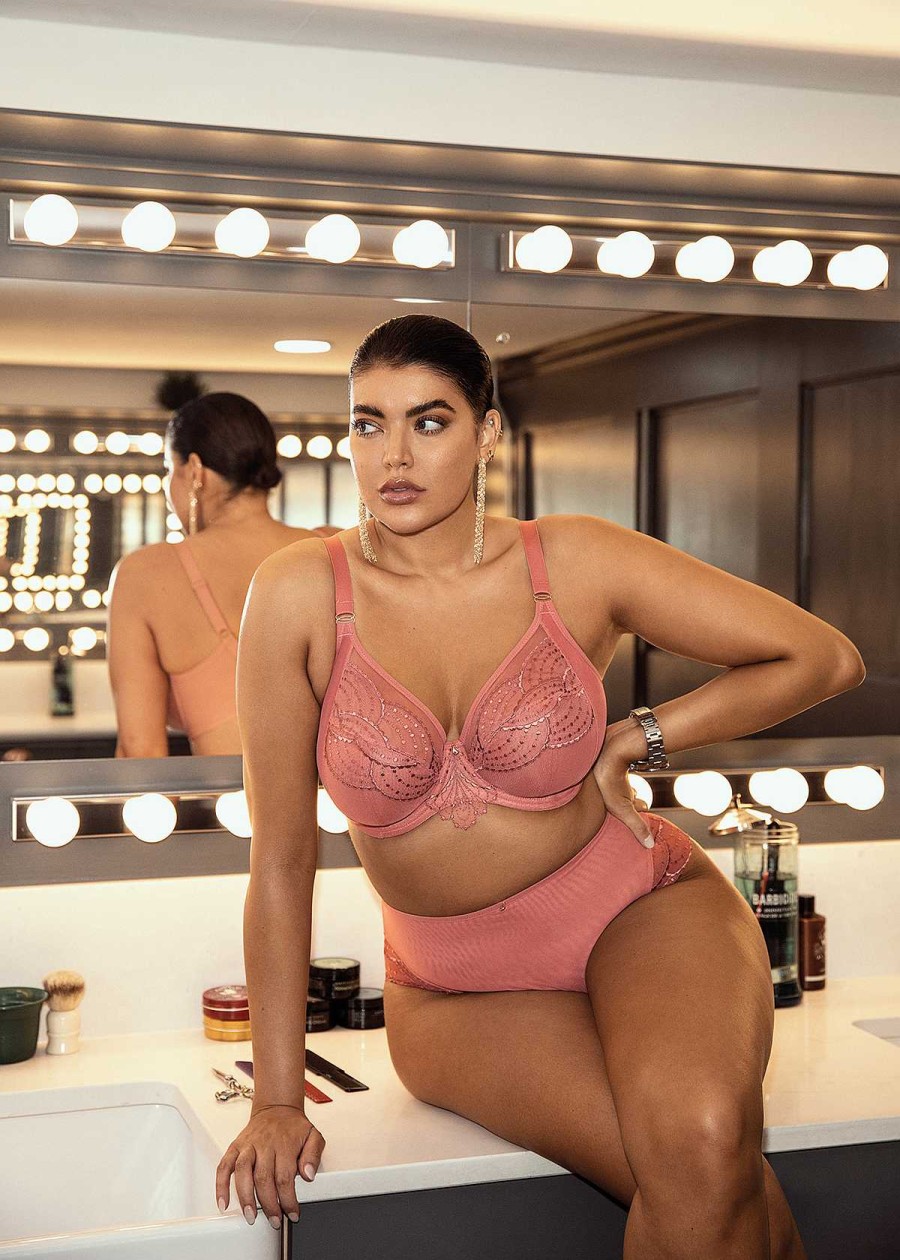 Lingerie Elomi Plunge Bh'S | Plunge Bh Rose Goud